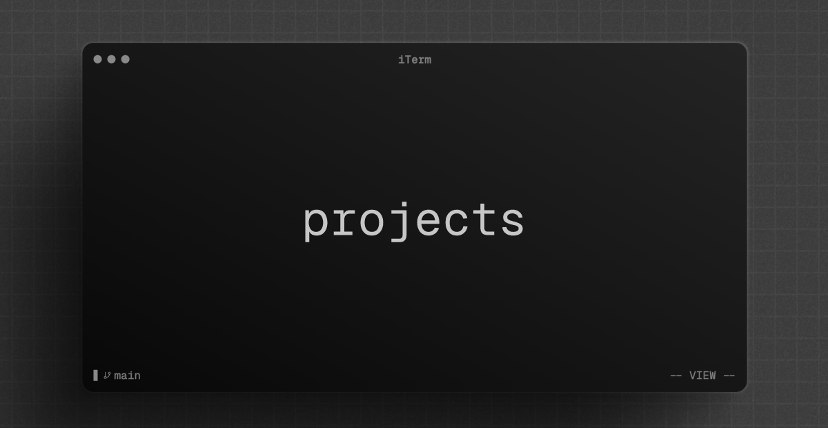 projects